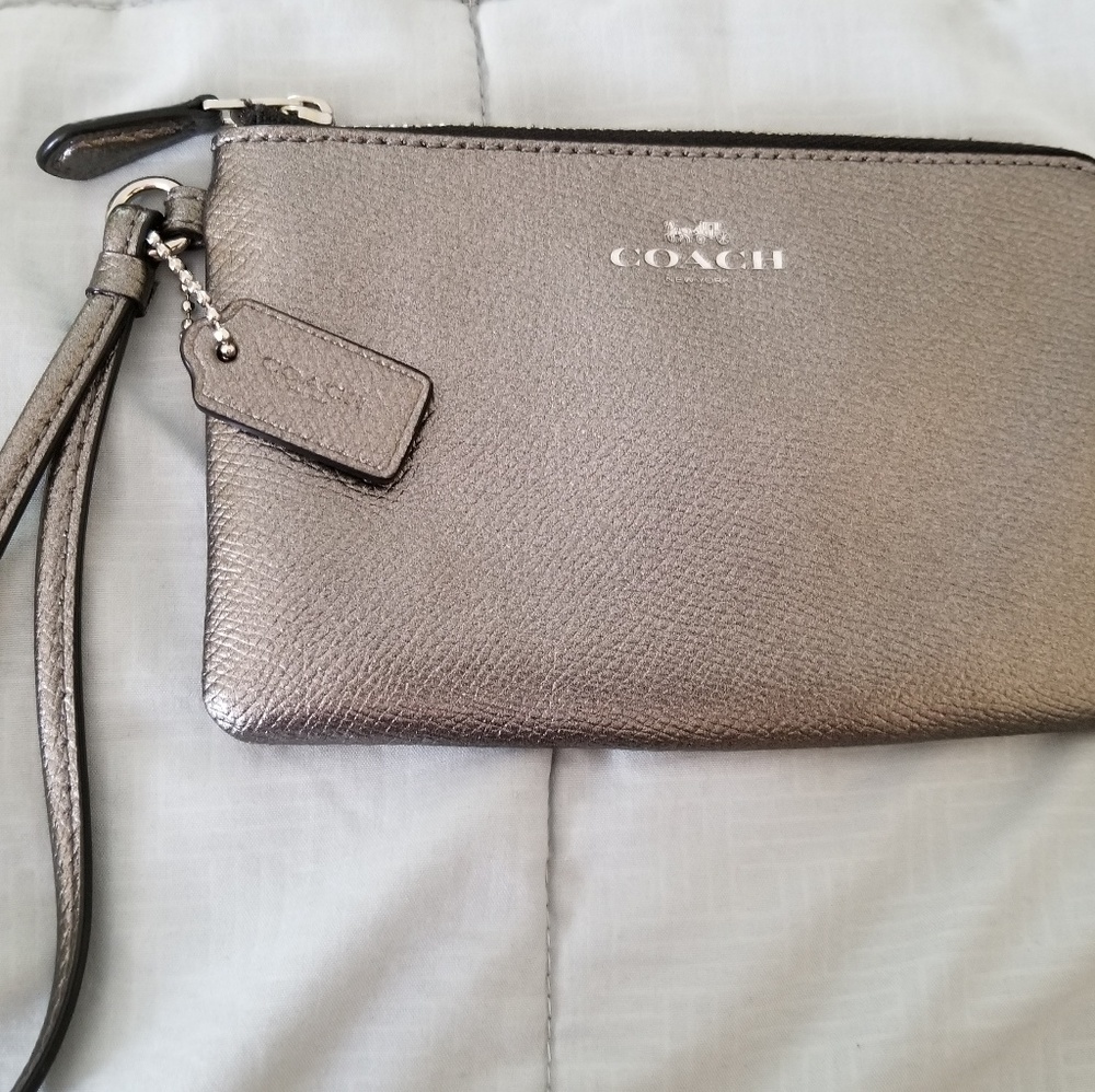 Coach Platinum Silver Wrislet